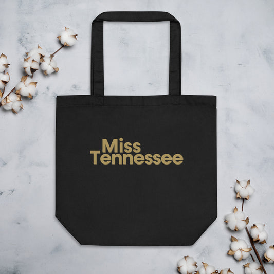 Miss Tennessee Eco Tote Bag (Black)
