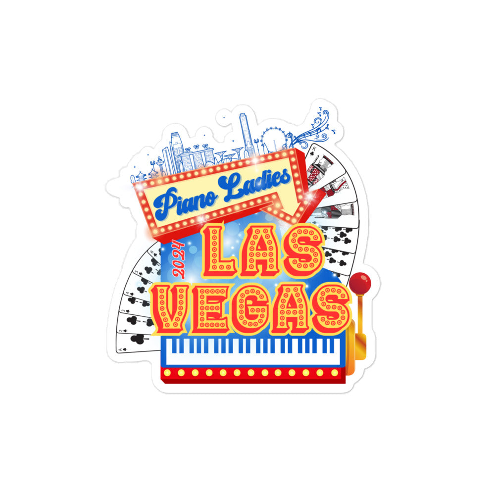 2024 Piano Ladies Las Vegas Sticker