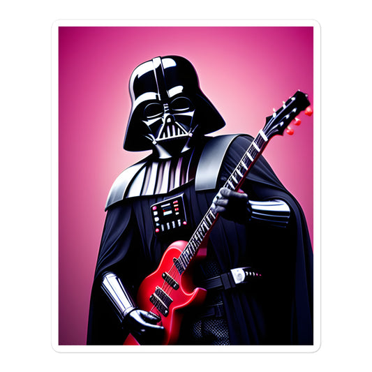 Darth Vader Guitar tar Wars Sticker
