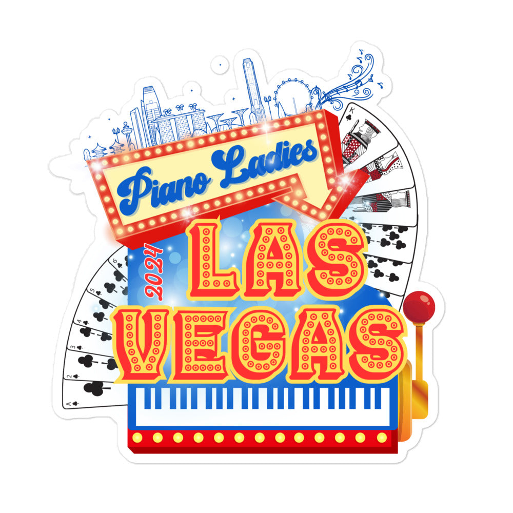 2024 Piano Ladies Las Vegas Sticker