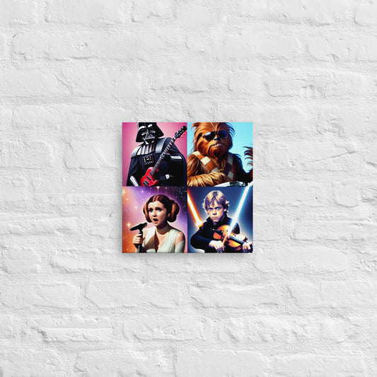 Star Wars Band Canvas Art